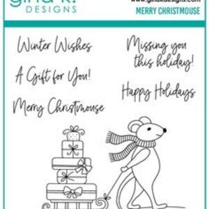 Merry Christmouse Gina K Stamp